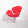 Arne Jacobsen Cashmere Wool Swan Lounge Replica Chair